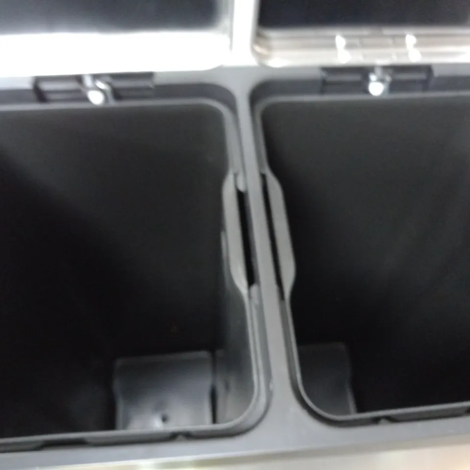 60L RECYCLING BIN IN CHROME