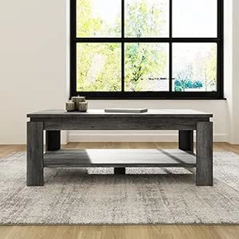 BOXED GFW CANYON COFFEE TABLE - CHARCOAL GREY (1 BOX)