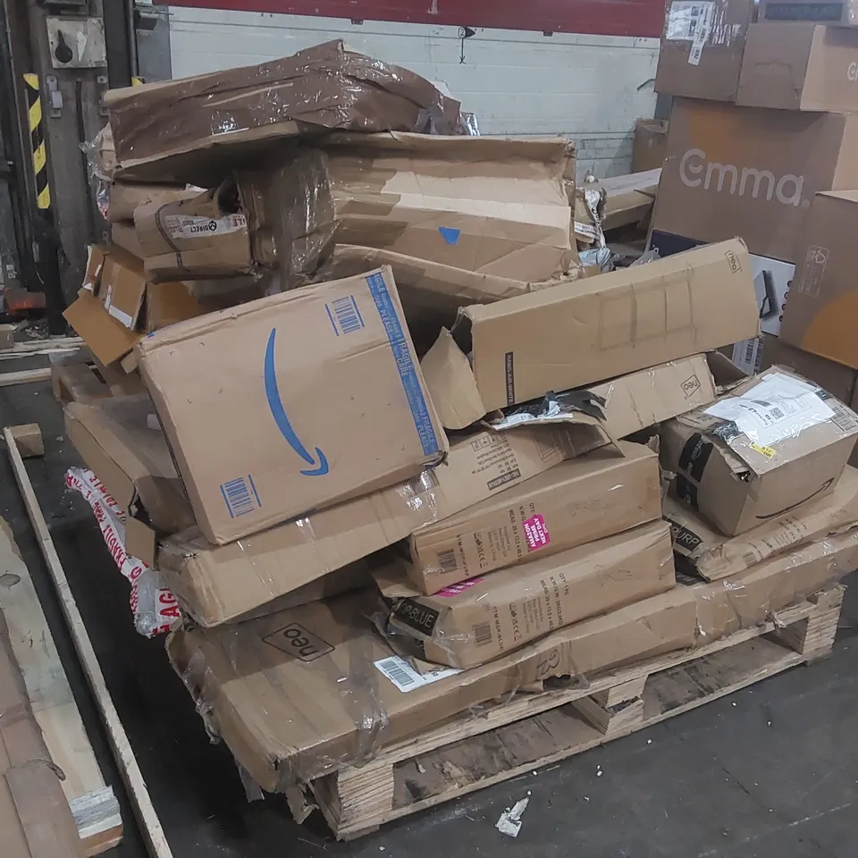 PALLET CONTAINING ASSORTED FURNITURE PARTS/CONSUMER PRODUCTS ECT