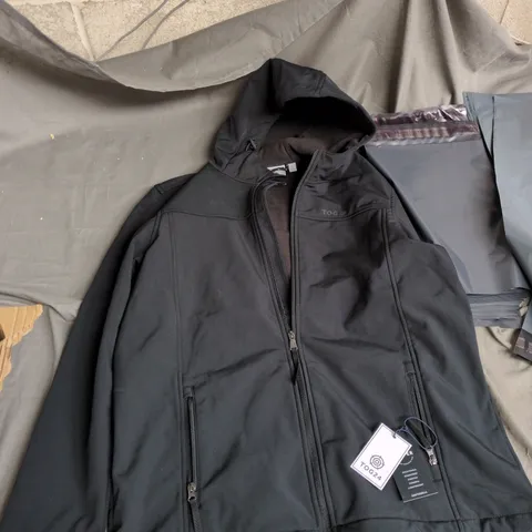 TOG24 SOFTSHELL JACKET – BLACK, SIZE L