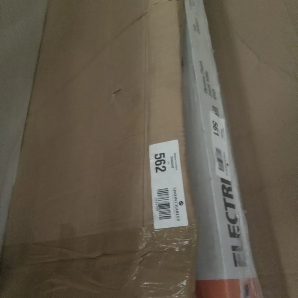 BOXED TERMA SPARKLING GRAVEL TOWEL WARMER 138 X 48CM