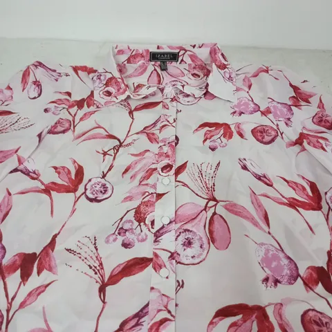 IZABEL LONDON FLORAL PRINT SHIRT – UK 12
