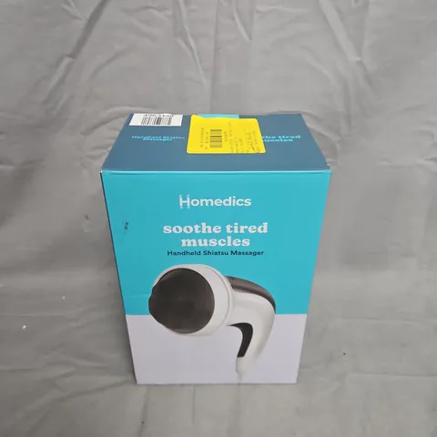 HOMEDICS HANDHELD SHIATSU MASSAGER HHP-355-15-GB – BOXED