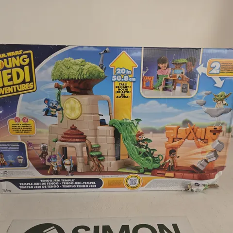 STAR WARS: YOUNG JEDI ADVENTURES TEMPLE PLAYSET – BOXED
