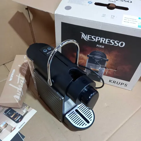 BOXED NESPRESSO PIXIE COFFEE MACHINE