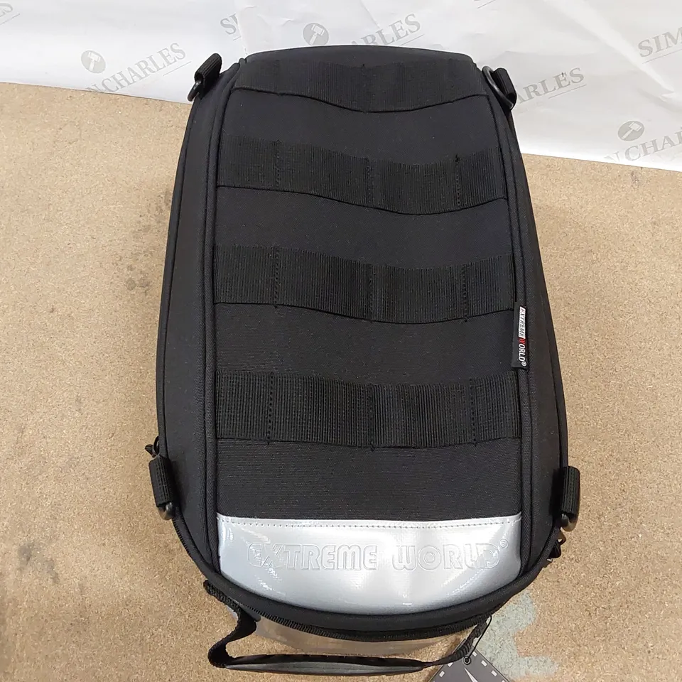 BOXED BRAND NEW EXTREME WORLD MOTORCYCLE BAG - BLACK (1 BOX)