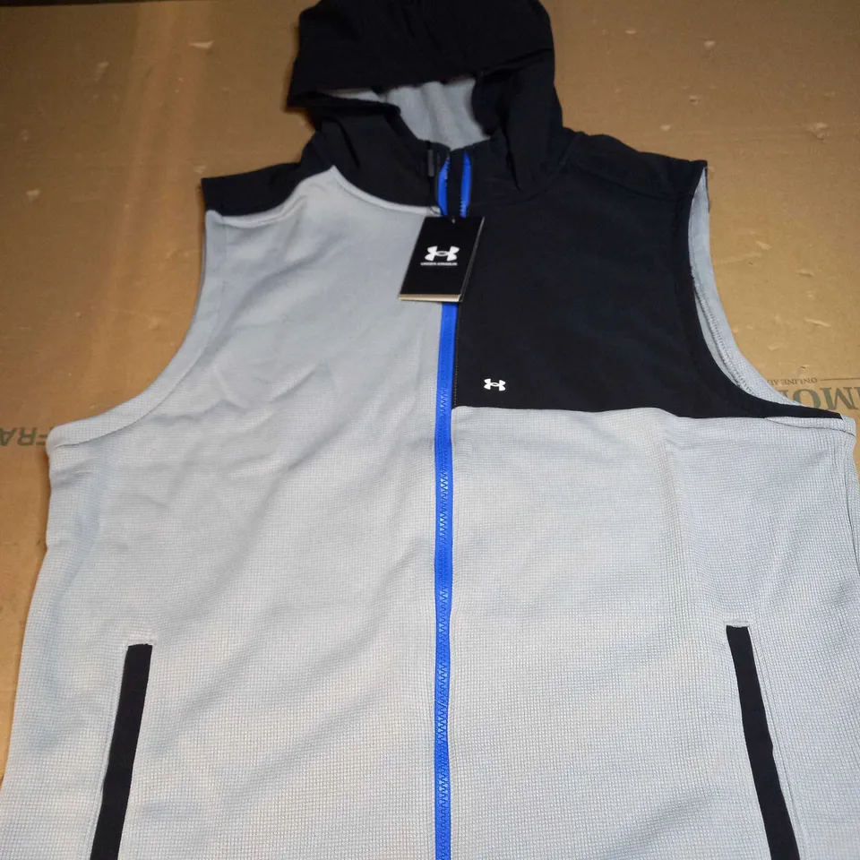 UNDER ARMOUR ZIPPED GILET SIZE L