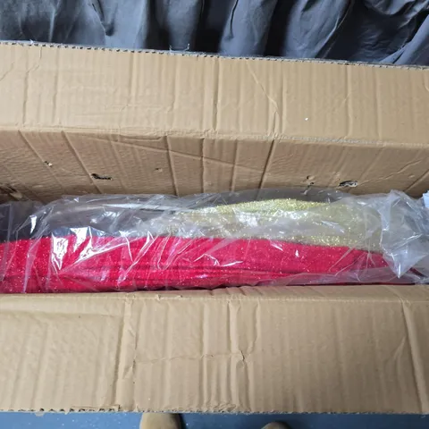 SET OF 2 LIGHT UP GIANT BAUBLE OUTDOOR CHRISTMAS DECORATIONS