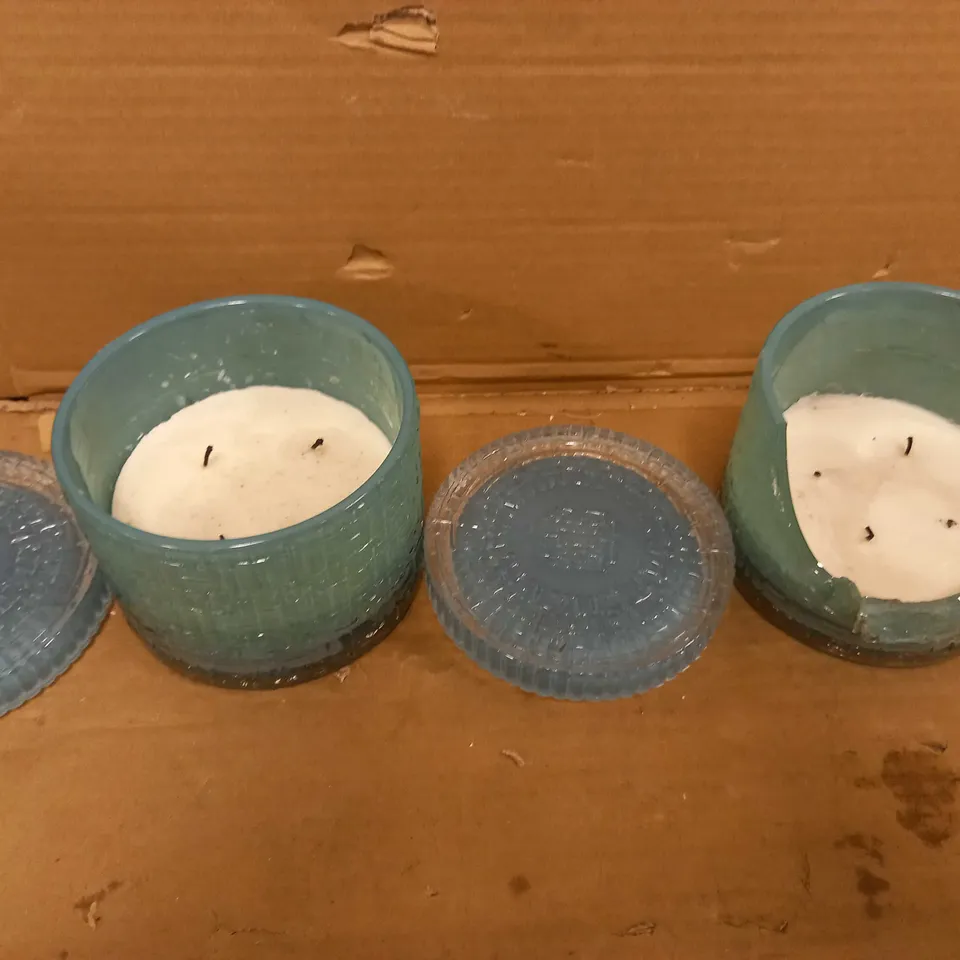 TWIN MULTI WICK CANDLE SET - FRESH COTTON CLOUDS 