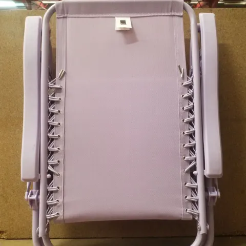 TEXTILENE ZERO GRAVITY CHAIR - LILAC