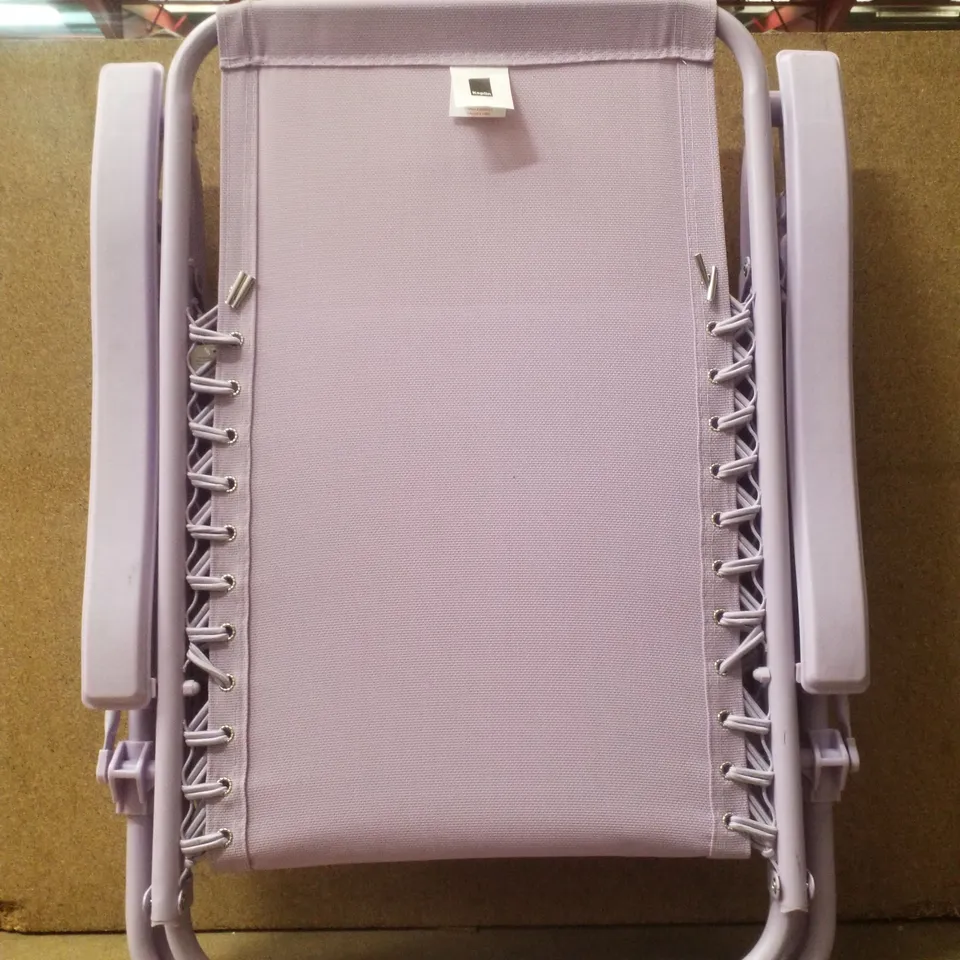 TEXTILENE ZERO GRAVITY CHAIR - LILAC
