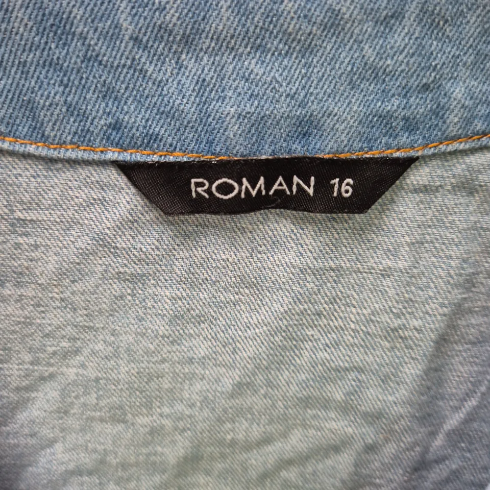 ROMAN DENIM DRESS – WOMEN'S, UK SIZE 16