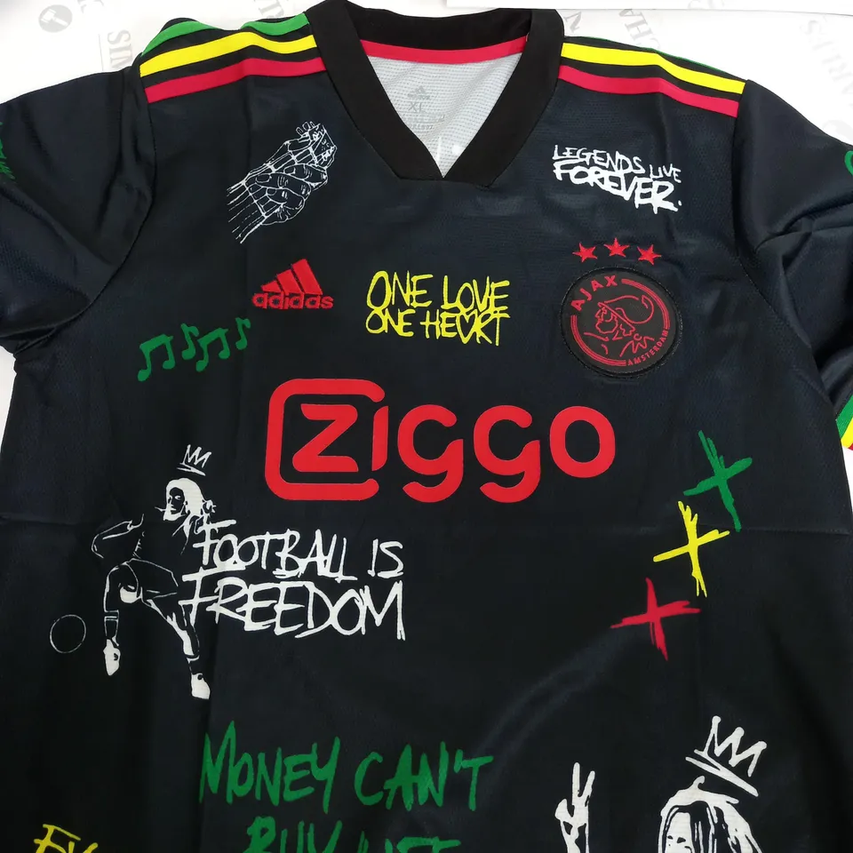 ADIDAS AJAX BOB MARLEY SHIRT - XL