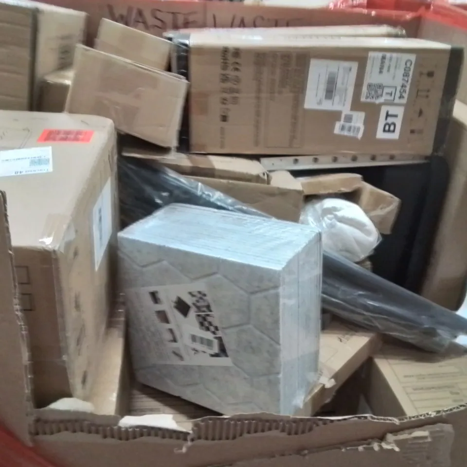 PALLET CONTAINING A LARGE QUANTITY OF AIR COOLERS AND OTHER ASSORTED HOUSEHOLD GOODS