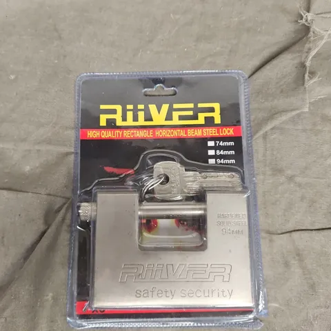 RIIVER 94MM RECTANGLE HORIZONTAL BEAM STEEL LOCK
