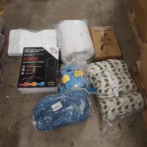 PALLET TO CONTAIN A LARGE ASSORTMENT OF PILLOWS, CUSHIONS AND RELATED PRODUCTS 