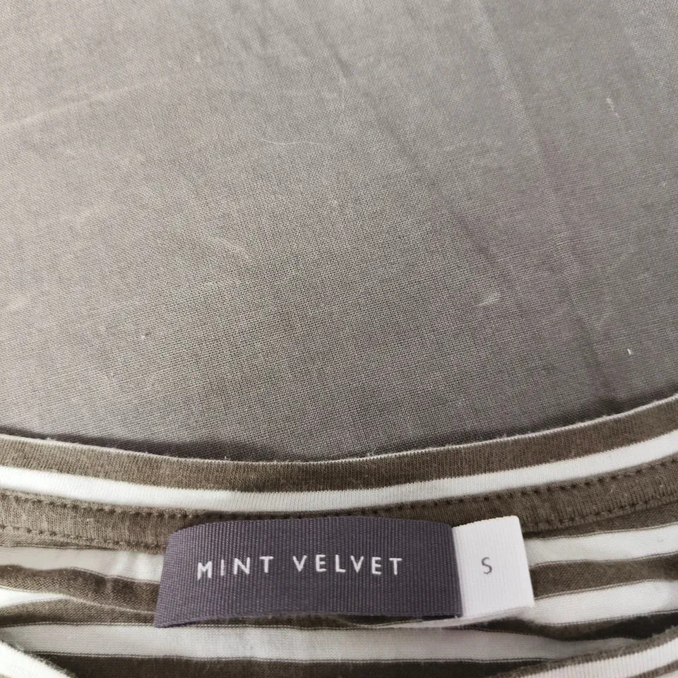 MINT VELVET STRIPED TOP - WOMEN'S, SIZE S