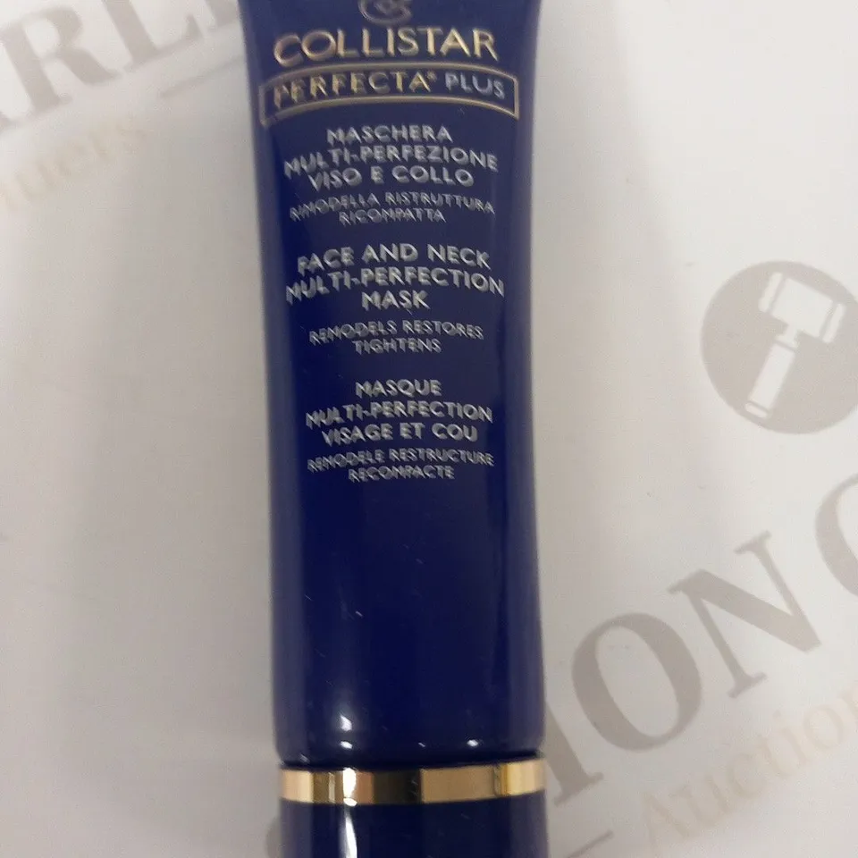 11 BOXED COLLISTAR PERFECTA PLUS FACE AND NECK MULTI PERFECTION MASK 50ML