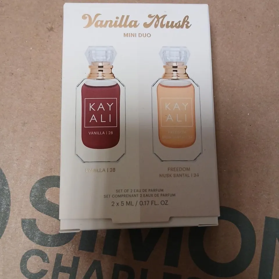 BOXED VANILLA MUSK MINI DUO KAY ALI 2 X 5ML