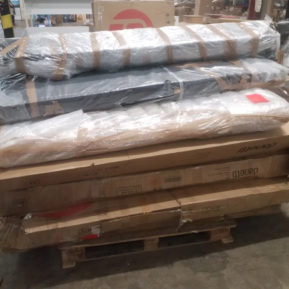 PALLET CONTAINING ASSORTED INCOMPLETE FURNITURE PARTS