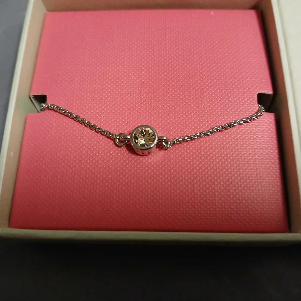 BOXED TED BAKER SARSA PLAIN CRYSTAL BRACELET