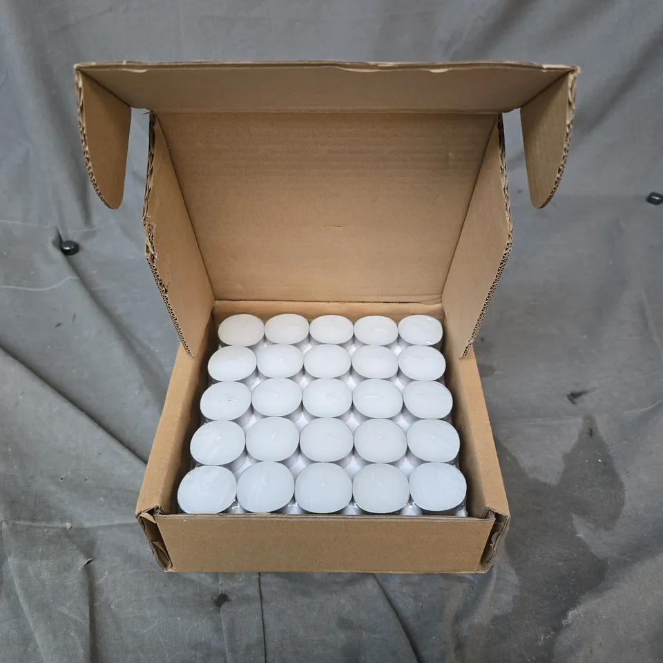 BOXED 100 PACK OF TEALIGHTS