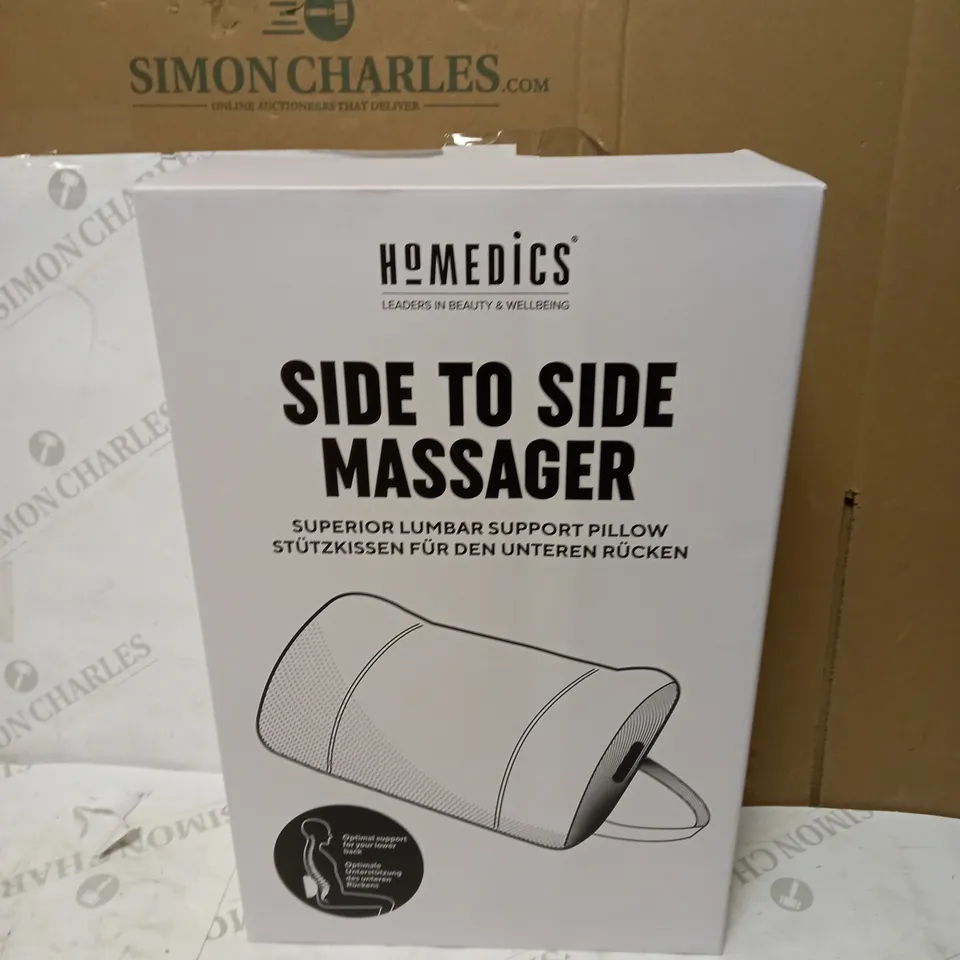 HOMEDICS SIDE TO SIDE MASSAGER