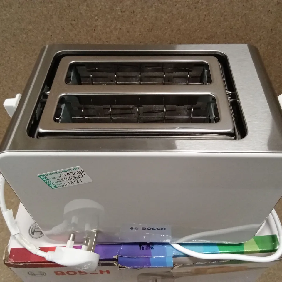 BOXED BOSCH 2-SLICE TOASTER - TAT201GB 