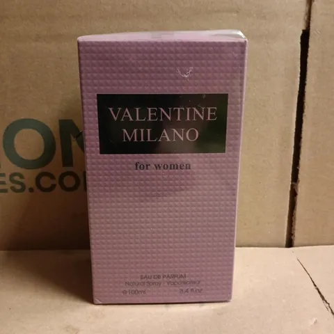 BOXED AND SEALED VALENTINE MILANO FOR WOMEN EAU DE PARFUM 100ML