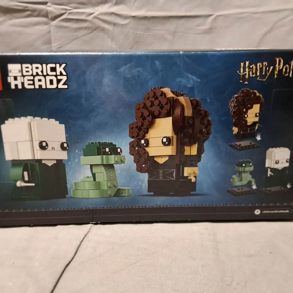 BOXED LEGO BRICK HEADZ VOLDERMORT NAGINI AND BELLATRIX - 40496