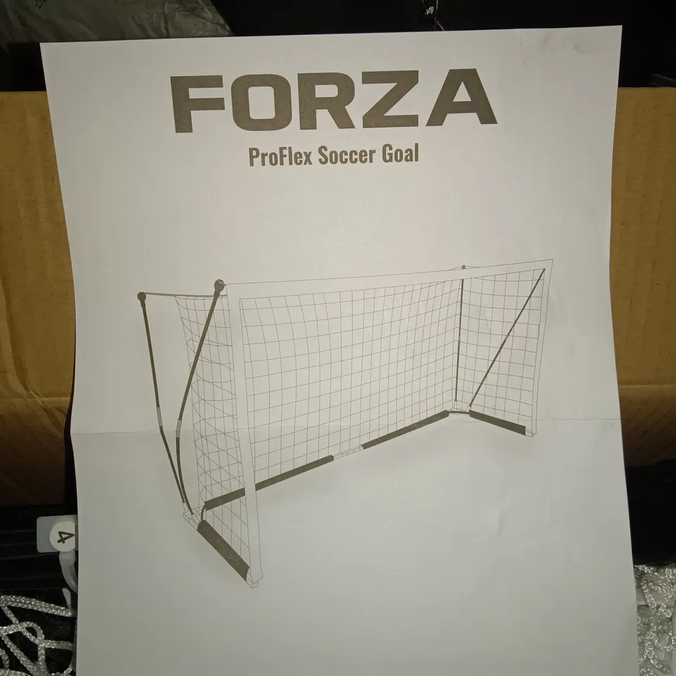 BOXED FORZA PROFLEX SOCCER GOAL - 16X7FT