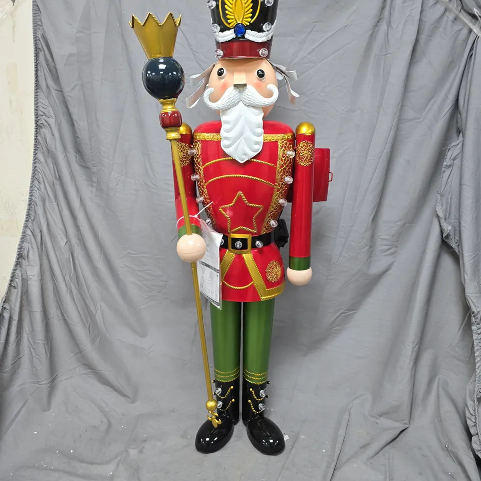 BOXED IN-LIT GIANT NUTCRACKER - COLLECTION ONLY