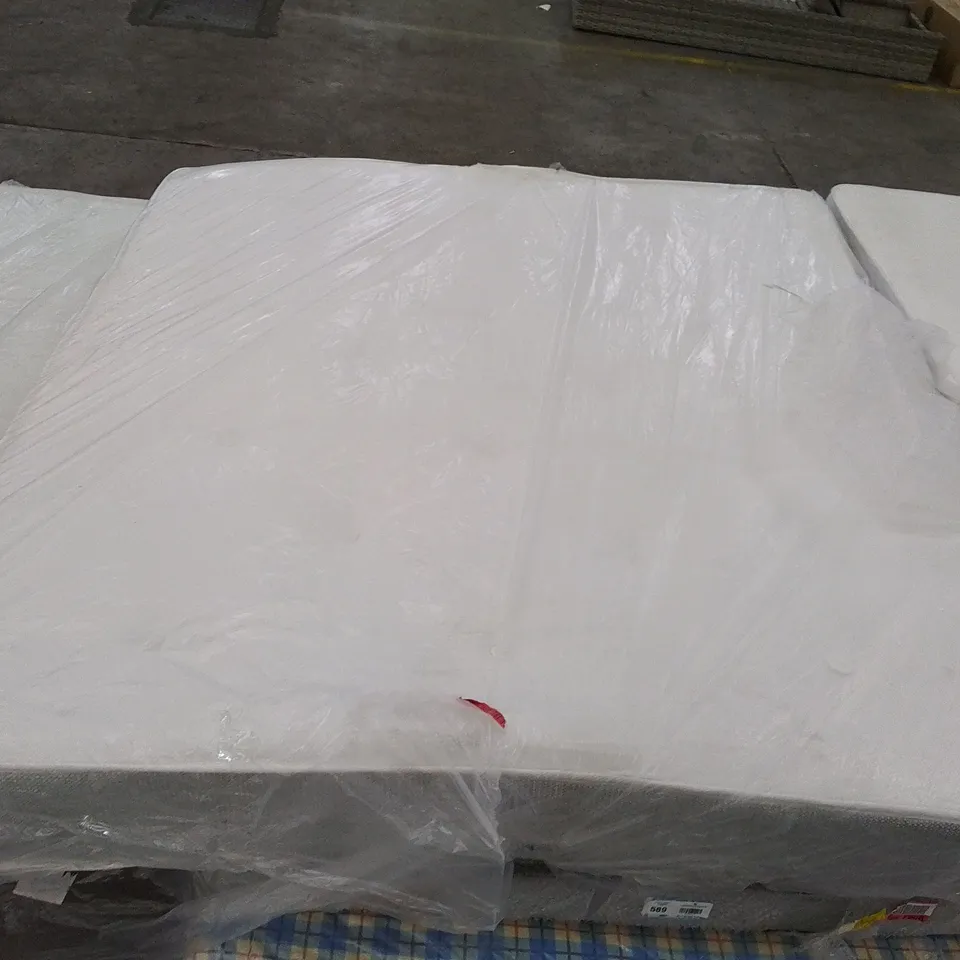 QUALITY BAGGED 6' SUPERKING SIZE MEMORY FOAM OPEN COIL MATTRESS 