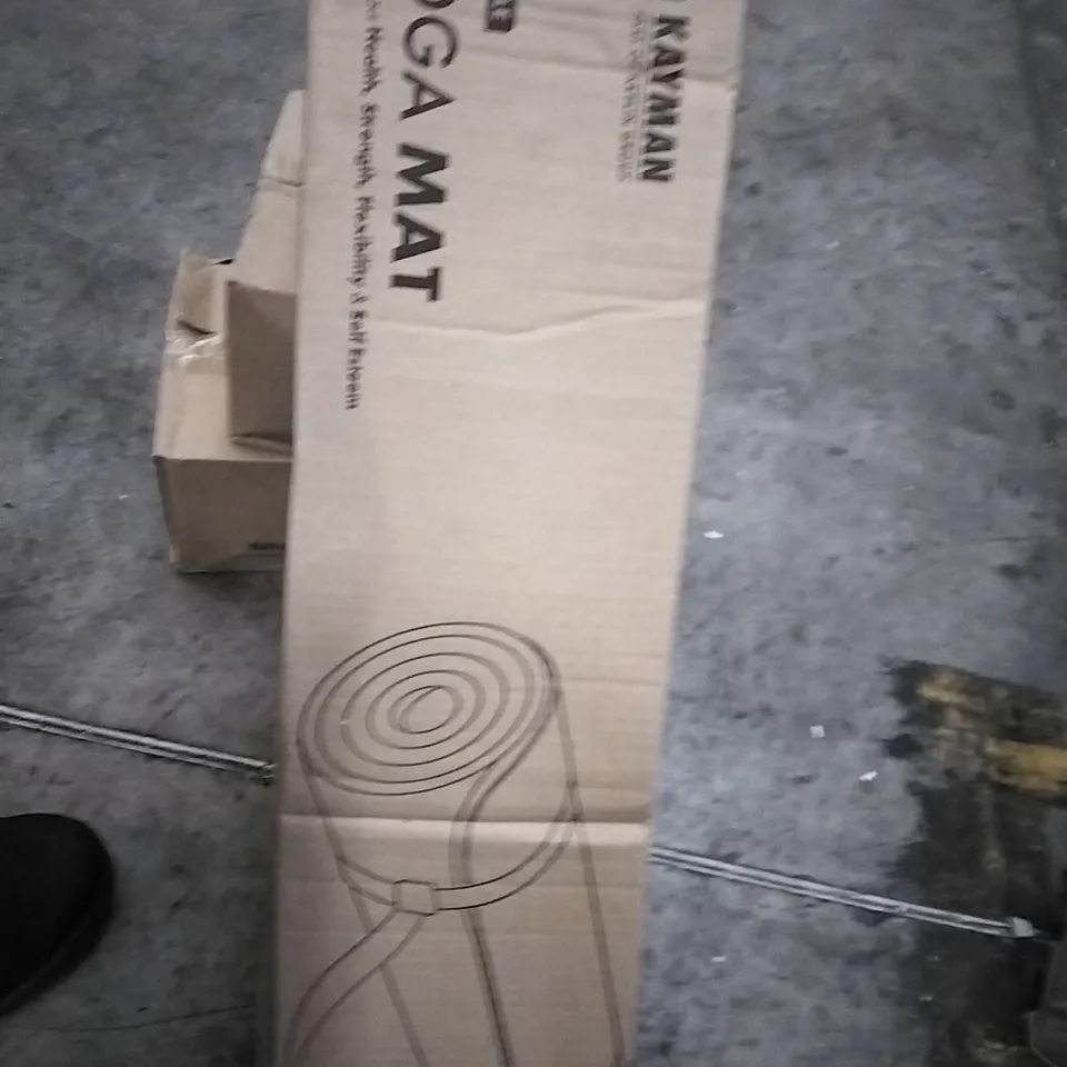 BOXED YOGA MATT PURPLE 