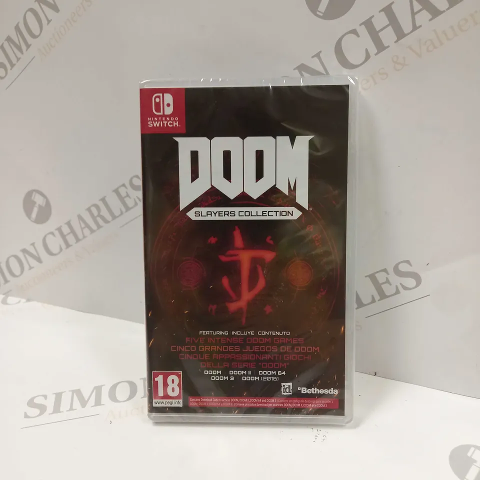 BOXED & SEALED DOOM SLAYER COLLECTION FOR THE NINTENDO SWITCH
