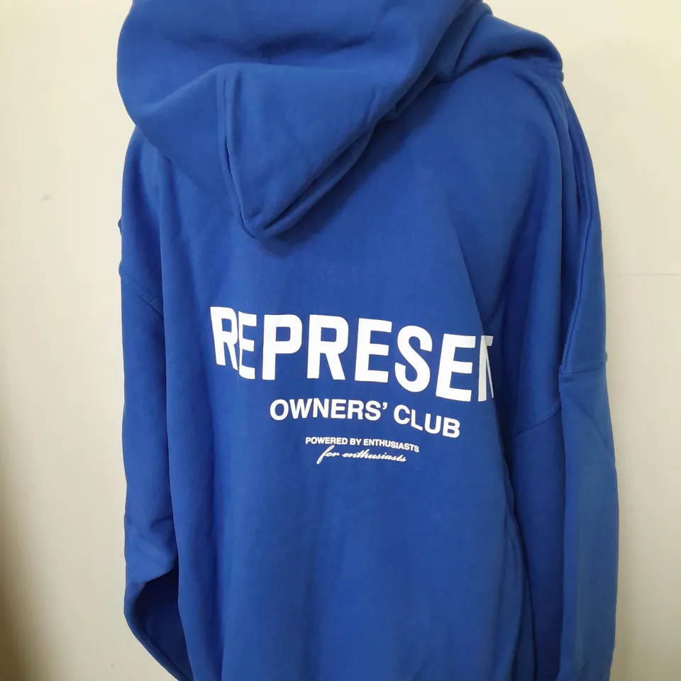 REPRESENT OWNERS CLUB ZIP HOODIE SIZE XXL