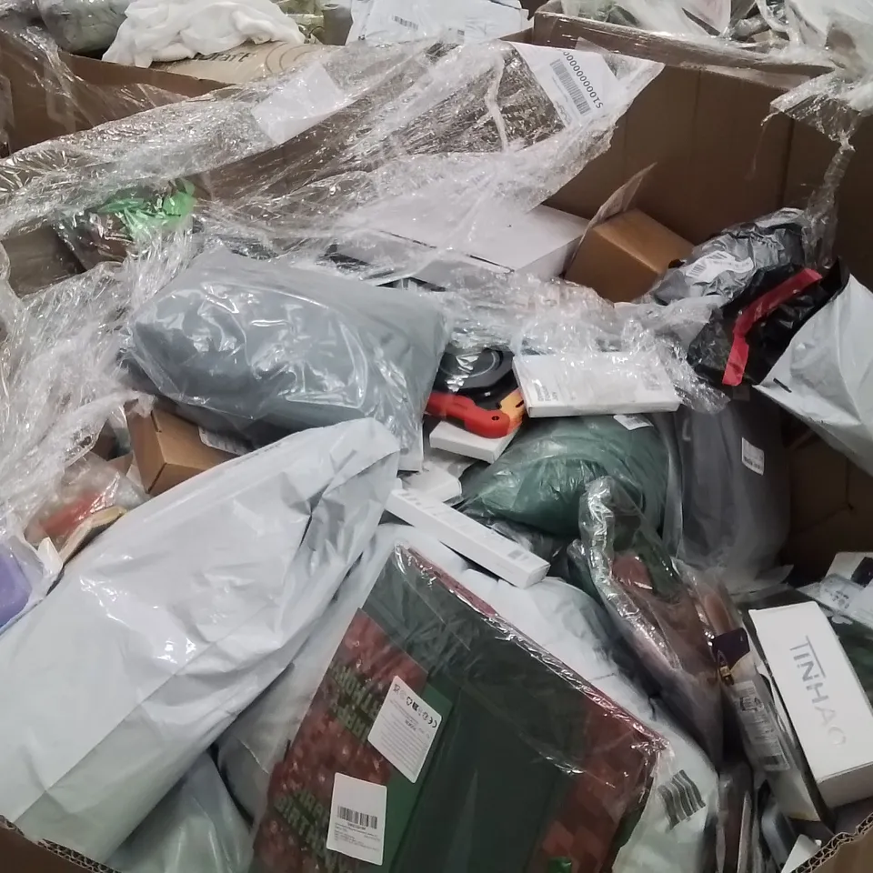 PALLET CONTAINING A LARGE QUANTITY OF SWIMWEAR,FOOTWEAR,TOOL KITS PRODUCTS TO INCLUDE;HD ANTENNA,TABLET CASE,SUN GLASSES