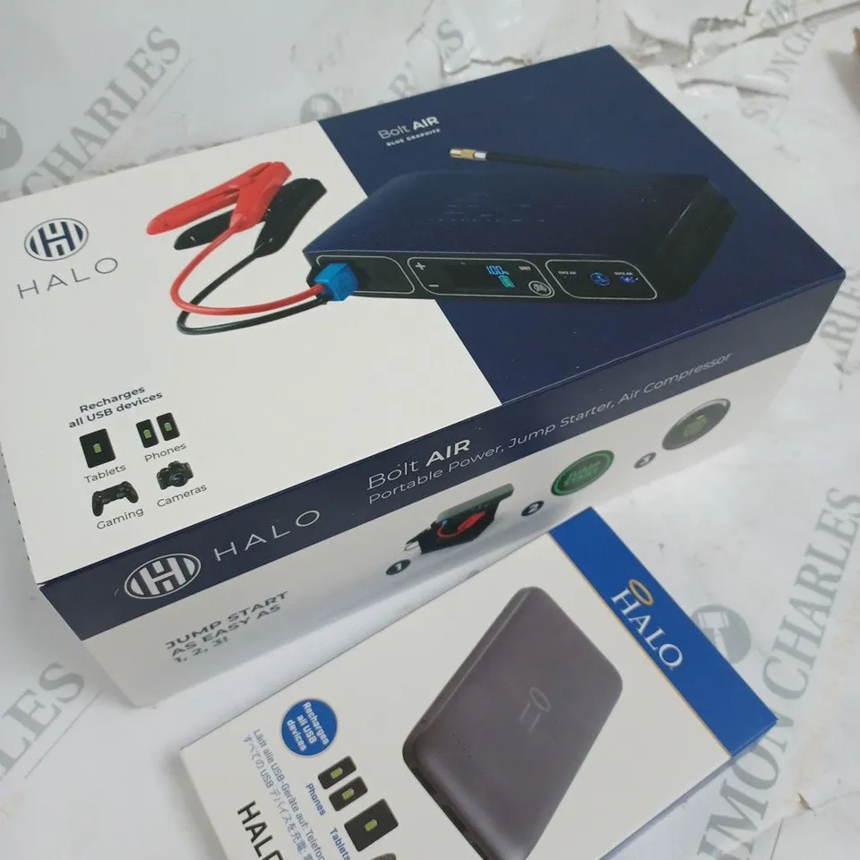 HALO AIR BOLT JUMPSTARTER KIT - BLUE GRAPHITE