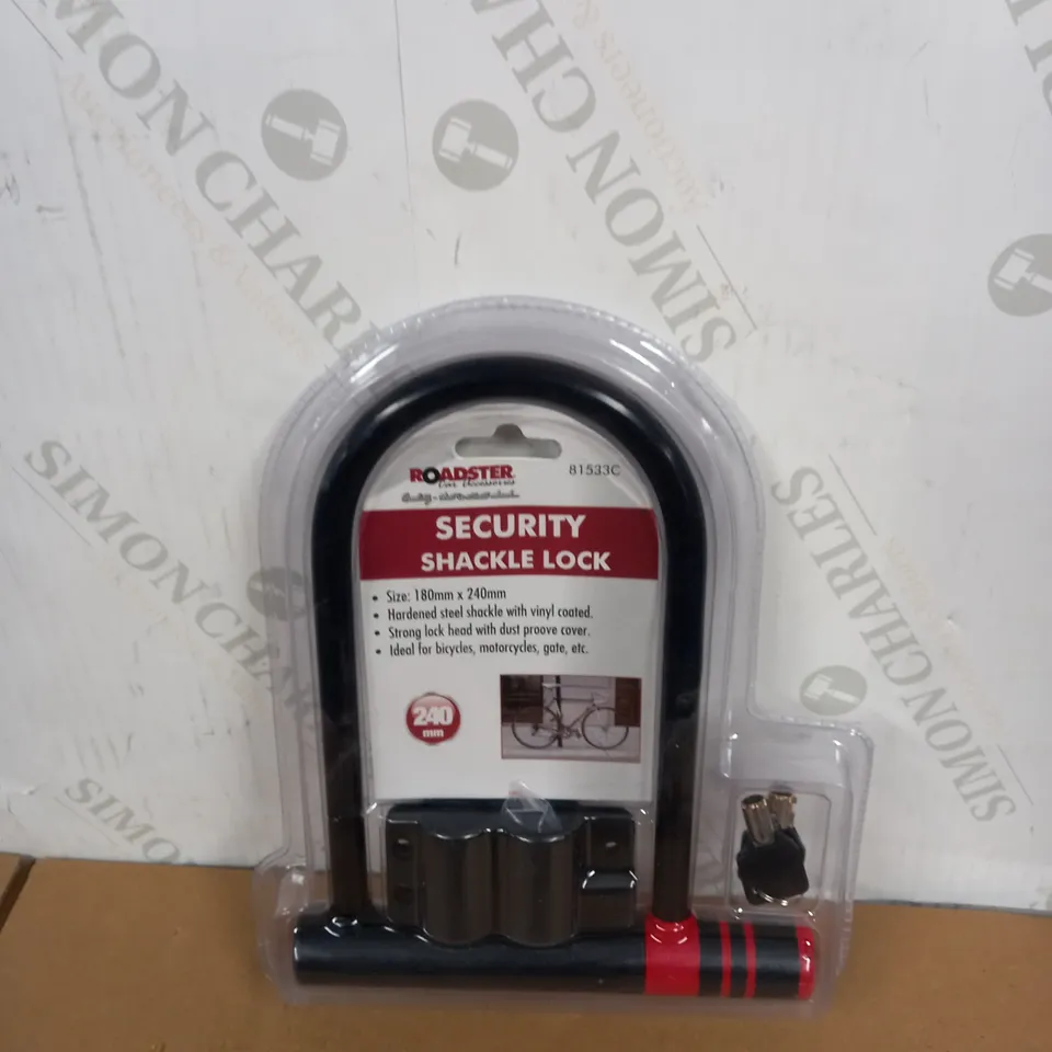 SECURITY SHACKLE LOCK 