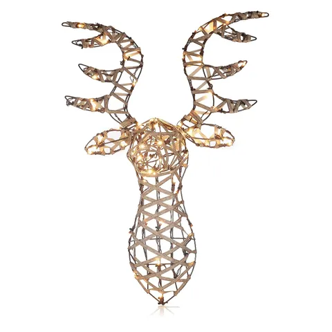 ALISON CORK INDOOR OUTDOOR STAG HEAD