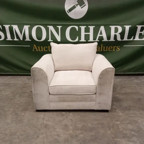 SOHO FABRIC ARMCHAIR - NATURAL