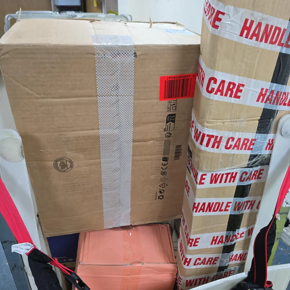 CAGE OF ASSORTED HOUSEHOLD ITEMS 