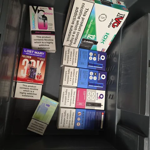ASSORTED NICOTINE VAPING STARTER KITS & PODS – BULK LOT (LOST MARY & MORE)