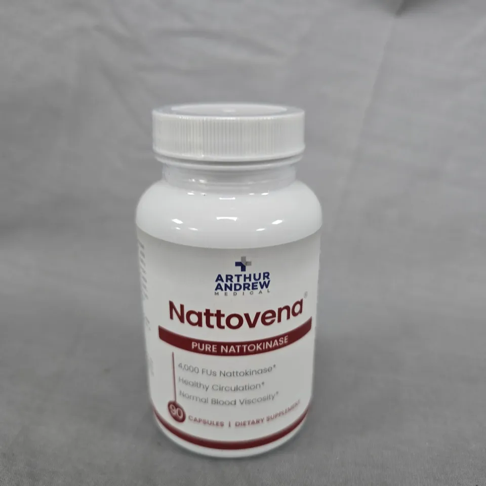 NATTOVENA PURE NATTOKINASE CAPSULES – 90 CAPSULES 
