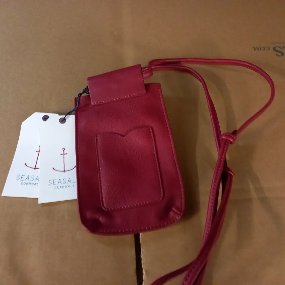 SEASALT CORNWALL LAREN LEATHER PHONE POUCH 