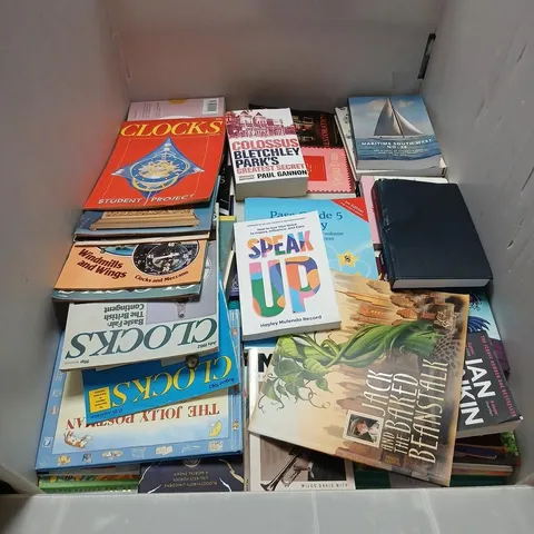 LARGE QUANTITY OF ASSORTED FICTION AND NON FICTION BOOKS