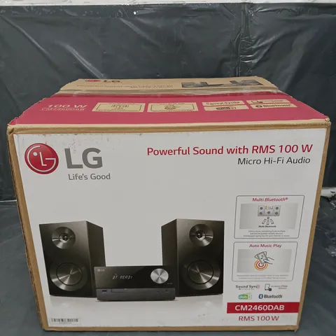 BOXED LG CM2460DAB MICRO HIFI SYSTEM 