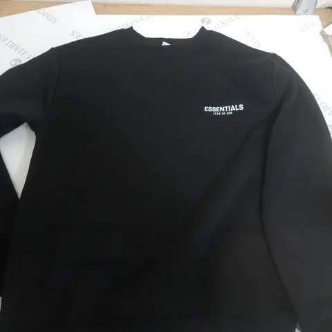 BKR ESSENTIALS BLACK JUMPER - M