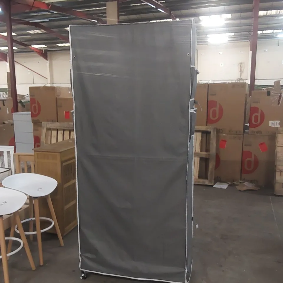 EVERLEY 90CM W ROLLING CLOTHES RACK