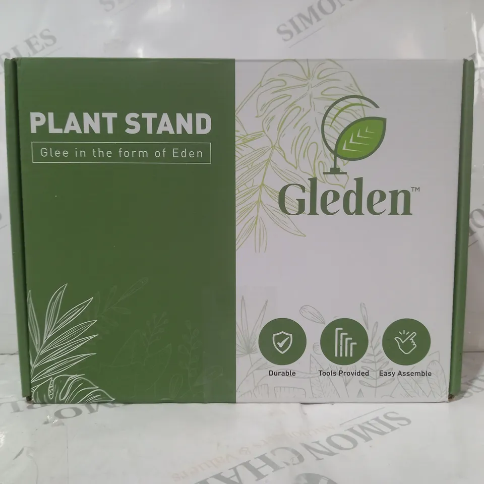 BOXED GLEDEN PLANT STAND